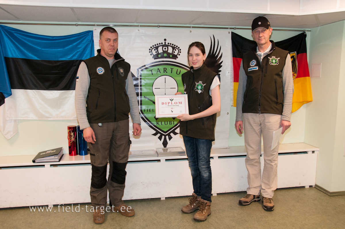 Kristin Antsmäe, 12 points out of 30, third place in PCP category